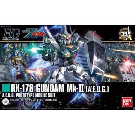 1/144 HG UC - 1/144 RX-178 Gundam Mk-II (A.E.U.G.) (Revive) - Gundam Model Kit (BANDAI)