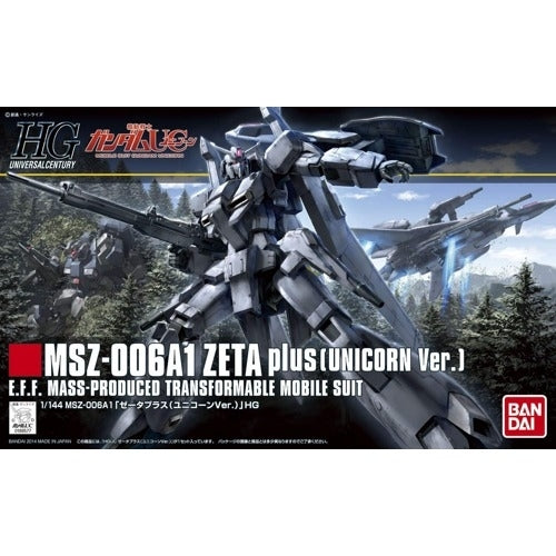 1/144 HG UC - MSZ-006A1 Zeta Plus (Unicorn Ver.) - Gundam Model Kit (BANDAI)TokyoToys