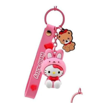 Sanrio - Keychain with Hand Strap - Animal Series (SELECT OPTION)