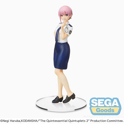 CLEARANCE The Quintessential Quintuplets 2 SPM PVC Statue Ichika Nakano Police Ver. 21 cm