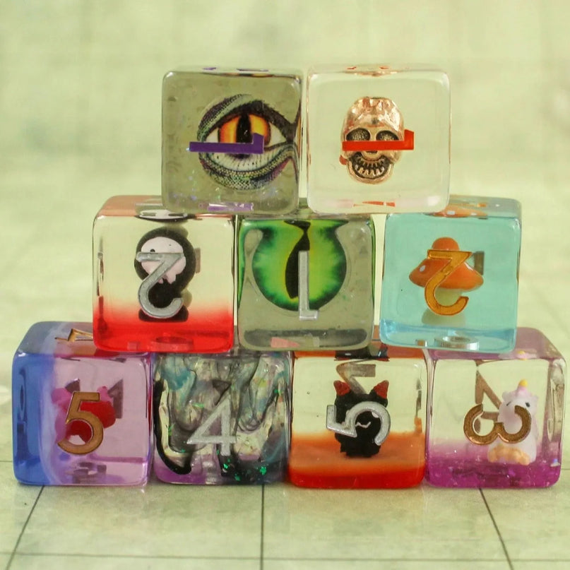 Mystery Dice Goblin - Filled/Inclusion Dice Mystery Bags
