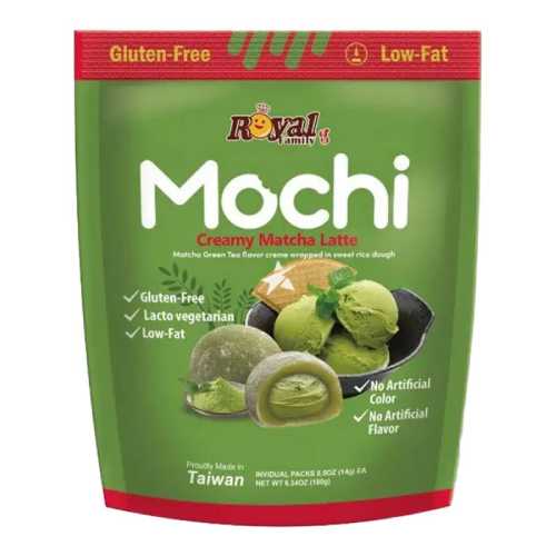 Royal Family - Creamy Matcha Flavour Mochi - (180g)