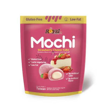 Royal Family - Strawberry Cheesecake Flavour Mochi - (180g)