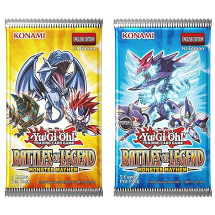 RELEASE 28th AUG 2025: Yu-Gi-Oh! TCG: Battles of Legend: Monster Mayhem Booster Pack (5 Cards)