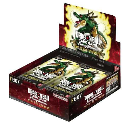 RELEASE 19TH SEPT 2025 : Dragon Ball Super Fusion World TCG - FB07 Wish For Shenron Booster Box (24 Packs)