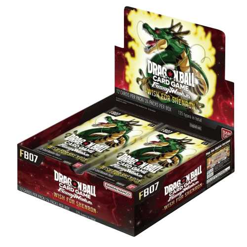 RELEASE 19TH SEPT 2025 : Dragon Ball Super Fusion World TCG - FB07 Wish For Shenron Booster Box (24 Packs)