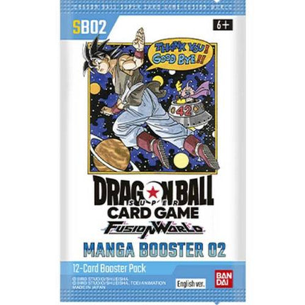 RELEASE 14th JULY 2025: Dragon Ball Super TCG: Fusion World - Manga Booster Pack 02