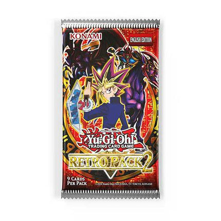RELEASE 26th NOVEMBER 2025: Yu-Gi-Oh! - Retro Pack 2 Booster Reprint Unlimited Edition (9 Cards)