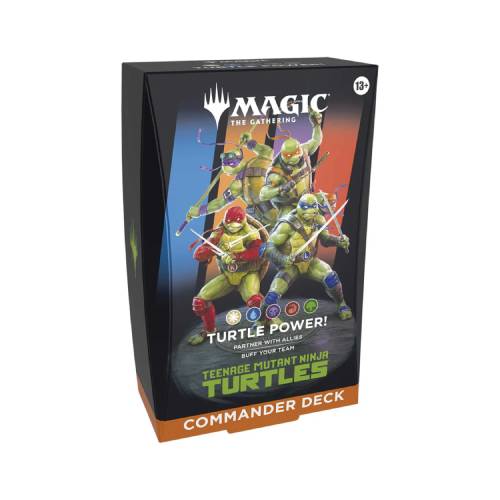 RELEASE FEB 27th 2026: Magic: The Gathering: Teenage Mutant Ninja Turtles Commander Deck