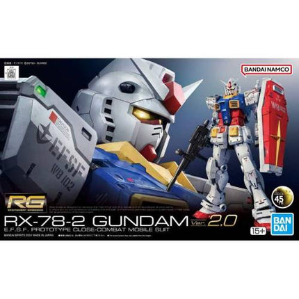 1/144 - RG - RX-78-2 Gundam Ver. 2.0 (Gundam Model Kit)