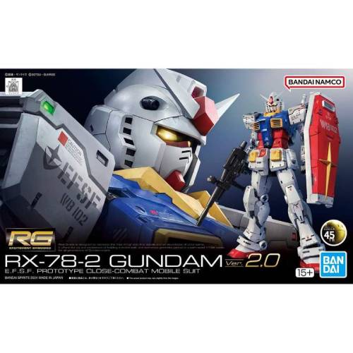 1/144 - RG - RX-78-2 Gundam Ver. 2.0 (Gundam Model Kit)