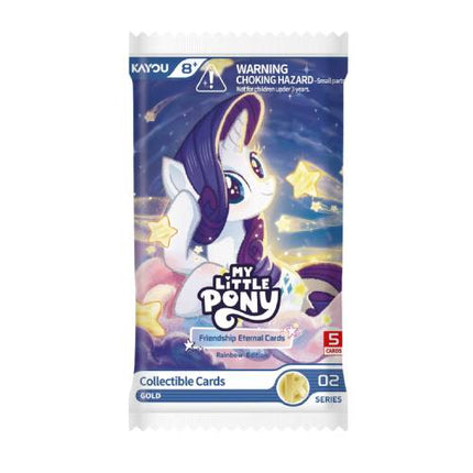 My Little Pony-Friendship Eternal Cards-Rainbow Edition Foil collectable cards (single pack)