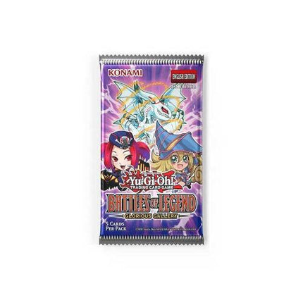 RELEASE 4th JUNE 2026: Yu-Gi-Oh! TCG: Battles Of Legend: Glorious Gallery Booster Pack (5 Cards)