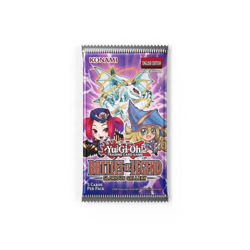 RELEASE 4th JUNE 2026: Yu-Gi-Oh! TCG: Battles Of Legend: Glorious Gallery Booster Pack (5 Cards)