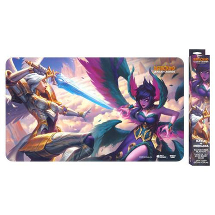 Riftbound League of Legends - Vendetta Playmat - Kayle vs Morgana (Riftbound)