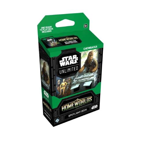 Star Wars: Unlimited - Homeworlds Spotlight Deck Display Chewbacca