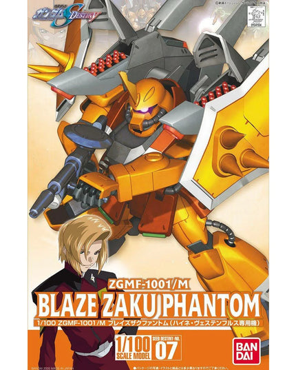 1/100 Seed Zaku Heine Blaze Phantom Gundam Model Kit (BANDAI)