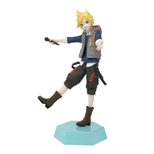 Hatsune Miku: Colorful Stage! (Street SEKAI Ver.) -  Kagamine Len Desktop x Decorate Collections PVC Statue 15 cm (SEGA)