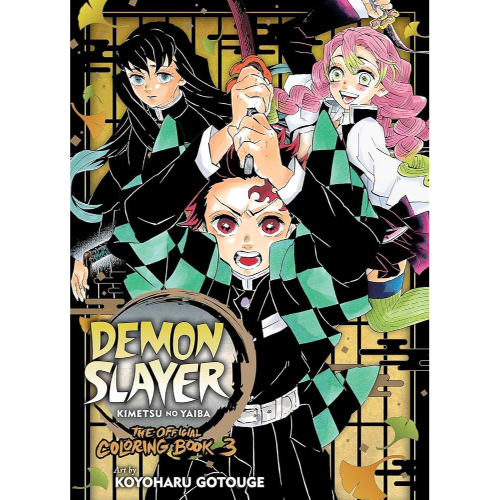 Demon Slayer: Kimetsu no Yaiba: The Official Coloring Book 3
