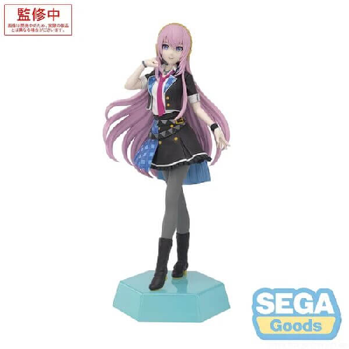 Hatsune Miku: Colorful Stage! (School SEKAI Ver.) -  Megurine Luka Desktop x Decorate Collections PVC Statue 17 cm (SEGA)