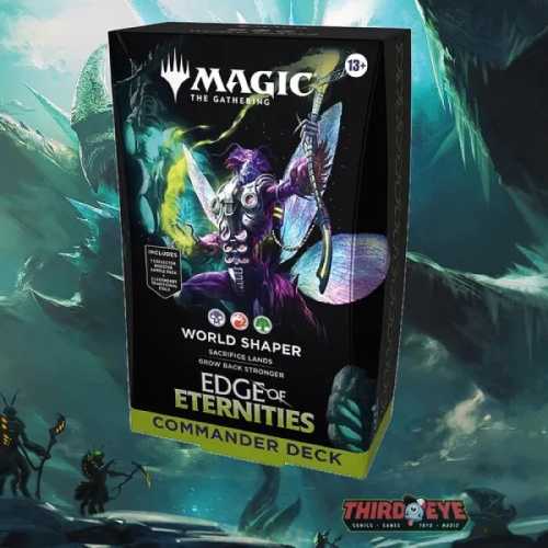 RELEASE DATE: 01/08/25 - Magic The Gathering Edge of Eternities Commander Deck