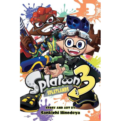 Splatoon 3 The Splatlands Manga Books (SELECT VOLUME)