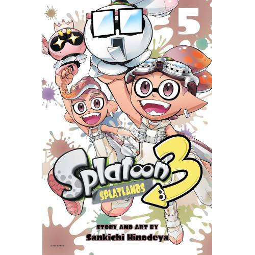 Splatoon 3 The Splatlands Manga Books (SELECT VOLUME)