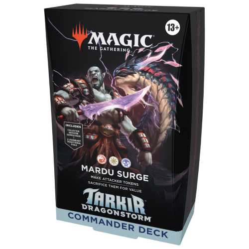 RELEASE 11th APRIL 2025: Magic The Gathering - Tarkir: Dragonstorm (1 x Commander Deck)