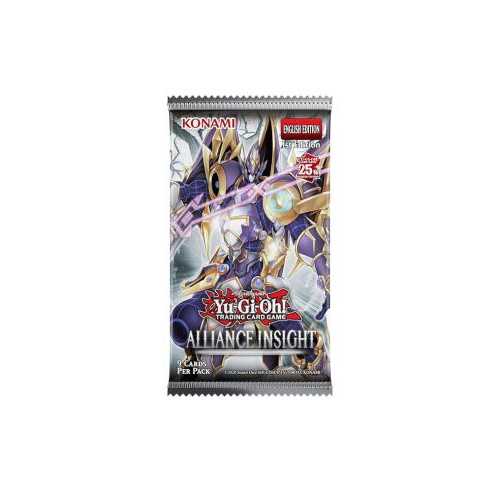 RELEASE 1st May 2025: Yu-Gi-Oh! TCG - Alliance Insight Booster Pack (9 cards)