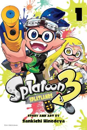 Splatoon 3 The Splatlands Manga Books (SELECT VOLUME)