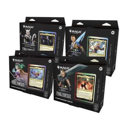 RELEASE 13th June 2025: Magic The Gathering - Final Fantasy (1 x Commander Deck)