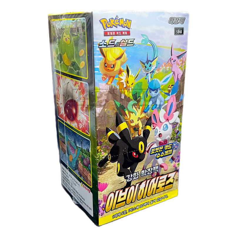 Pokemon TCG -  Eevee Heroes *KOREAN VER* Booster Box (30 Packs)