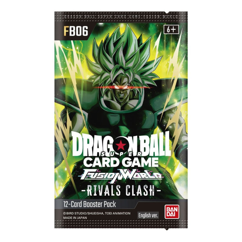 RELEASE 2nd MAY 2025: Dragonball Super Fusion World FB-06 Rivals Clash Booster Pack