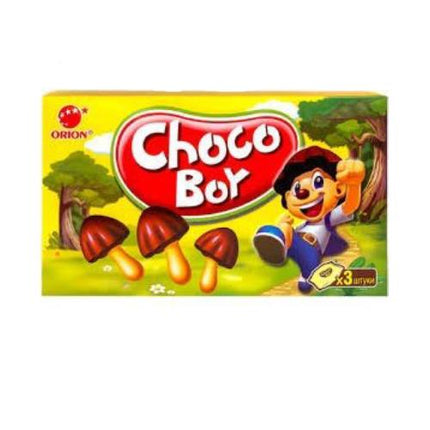 Choco Boy - Mushroom Shaped Biscuits & Chocolate (45g) (ORION)