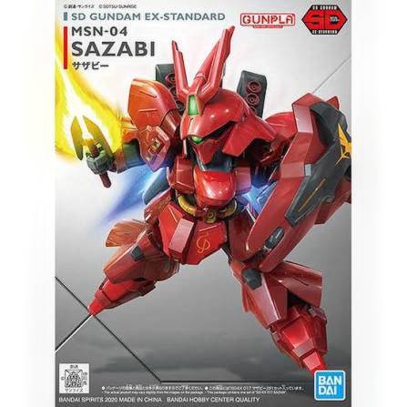 SD Ex-Standard 017 Sazabi Gundam Zero Model Kit (BANDAI)