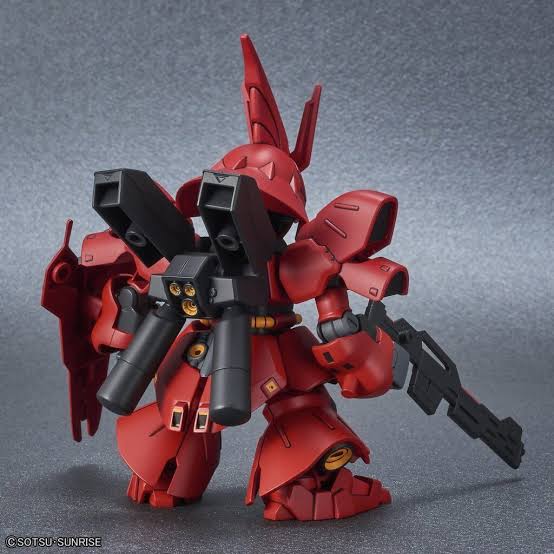 SD Ex-Standard 017 Sazabi Gundam Zero Model Kit (BANDAI)