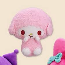 Sanrio Characters: Kuromi, My Melody & Sweet Piano: Mugyutto Big Plush 33cm (FURYU)