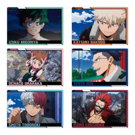 My Hero Academia - Collectable Card and Soft Cookie Snack (BANDAI)