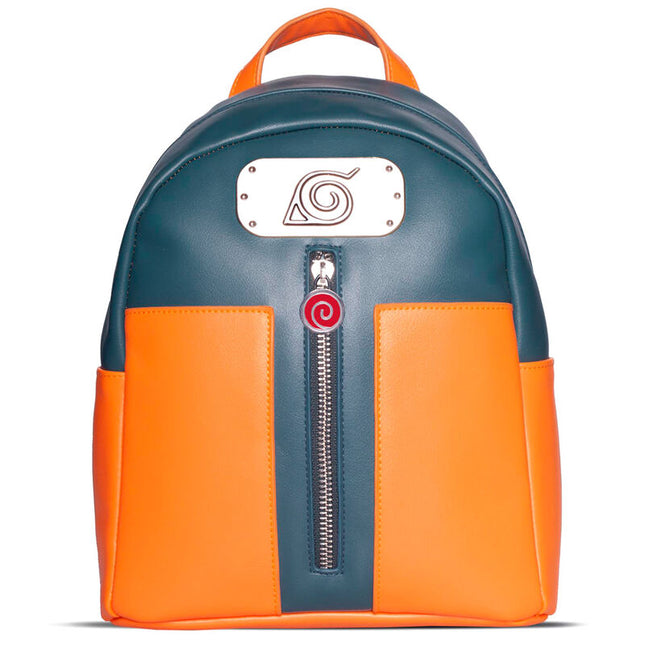 Naruto - Naruto Mini Backpack with Metal Leaf Motif Badge
