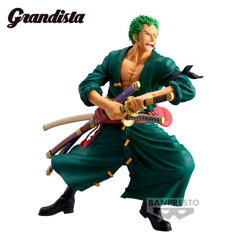 One Piece - Zoro Grandista Figure 22cm (BANPRESTO)