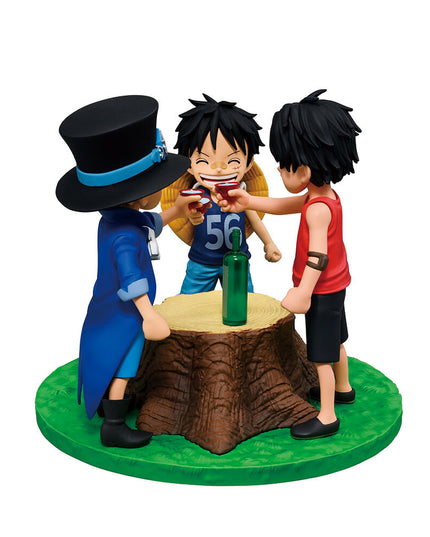One Piece - Dramatic Memories Ace & Sabo & Luffy Ichibansho figure 10cm (BANPRESTO)