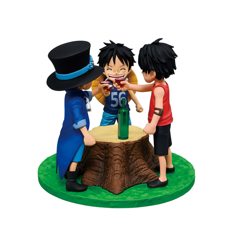 One Piece - Dramatic Memories Ace & Sabo & Luffy Ichibansho figure 10cm (BANPRESTO)