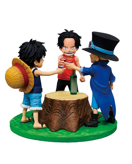 One Piece - Dramatic Memories Ace & Sabo & Luffy Ichibansho figure 10cm (BANPRESTO)