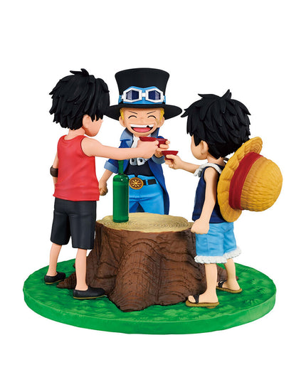 One Piece - Dramatic Memories Ace & Sabo & Luffy Ichibansho figure 10cm (BANPRESTO)