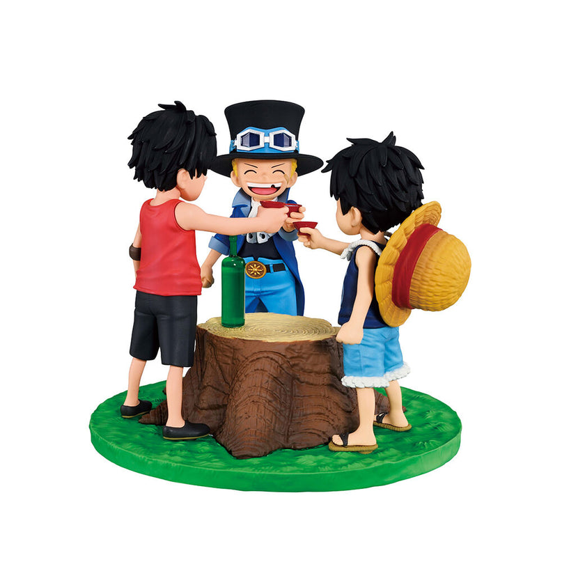 One Piece - Dramatic Memories Ace & Sabo & Luffy Ichibansho figure 10cm (BANPRESTO)
