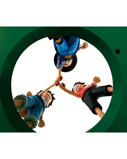 One Piece - Dramatic Memories Ace & Sabo & Luffy Ichibansho figure 10cm (BANPRESTO)