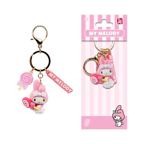 Sanrio - Hello Kitty and Friends Tea Party Series Keychain with Hand Strap (YUME)