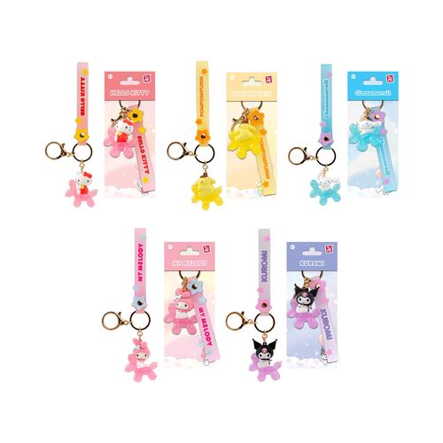 Sanrio - Hello Kitty and Friends Balloon Series Keychain with Hand Strap (YUME)