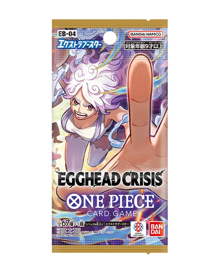 One Piece TCG - Egghead Crisis *Japanese Ver* EB-04 Booster Pack