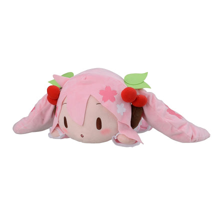 Hatsune Miku -  Sakura Miku Lying Down 25cm Plush (Select Character) (SEGA)